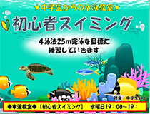 初心者スイミング